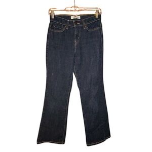 Levi’s 512 Perfectly Slimming Bootcut Jeans Dark Wash Stretch Women’s Size‎ 4S